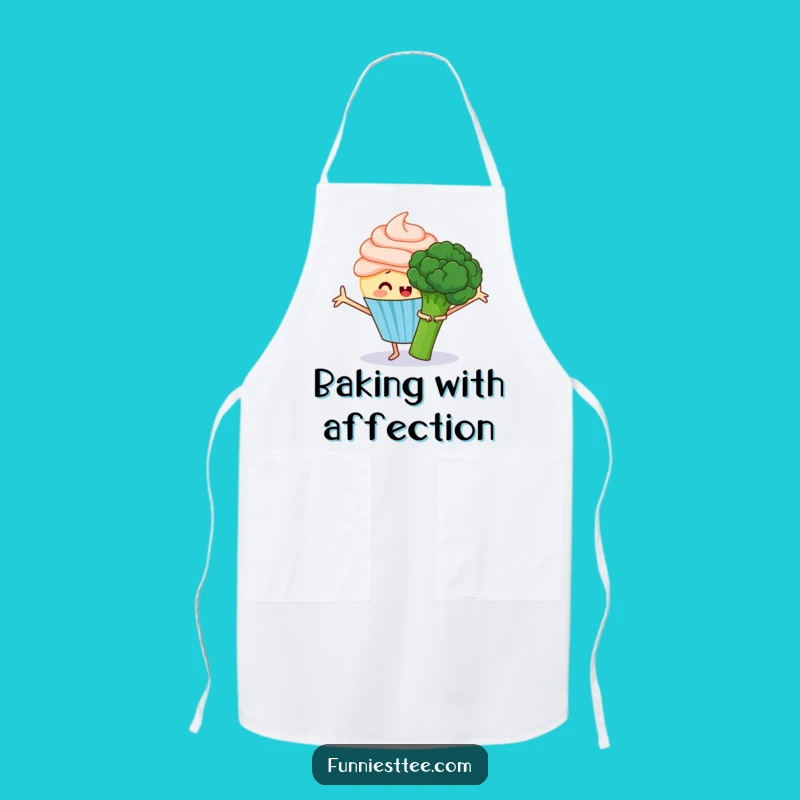 Funny Cupcake Hug Apron: Bake with Love and Laughter!