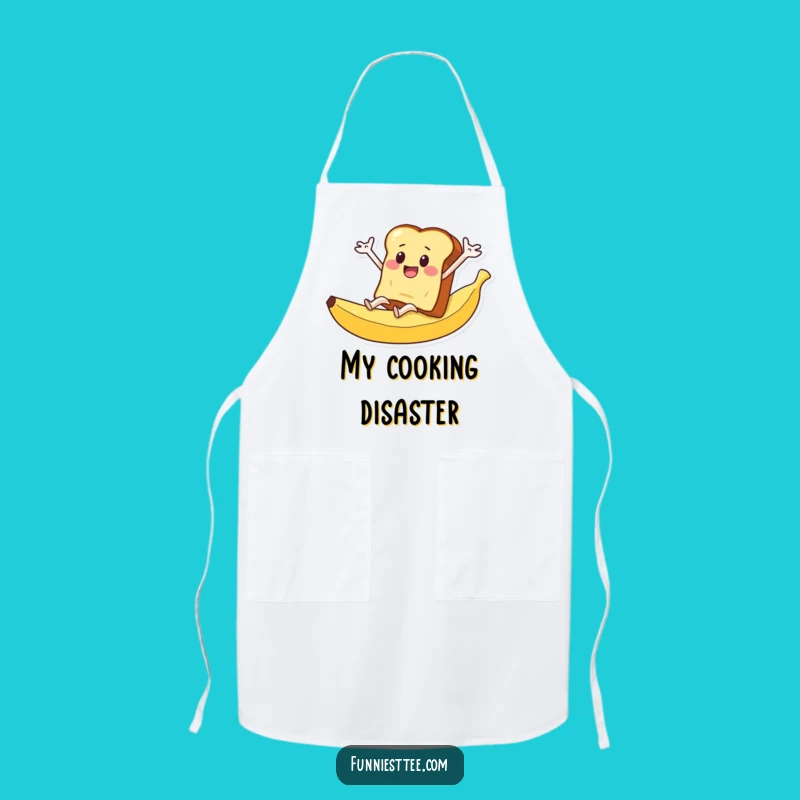 Funny Toast Banana Peel Apron - Cook Without Slipping