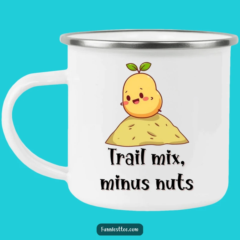 Funny Rolling Potato Camping Mug: Spud's Adventure Fuel, Perfect Funny Gift