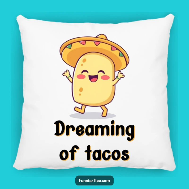 Funny Giggling Taco Pillow: Cozy Comfort Meets Hilarious Fiesta Vibes