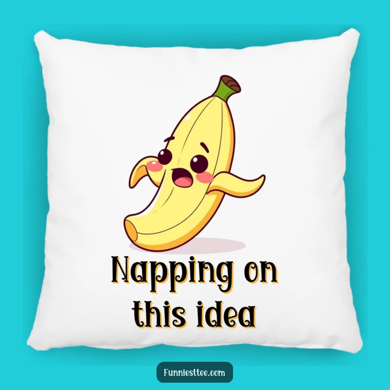 Funny Banana Peel Slip Pillow: Add Comedic Comfort to Your Couch!
