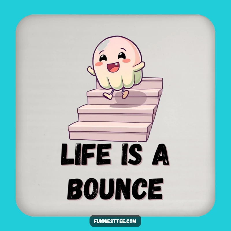 Funny Wobbly Jelly Coaster Set: Protect Surfaces, Cheerful Humorous Decor