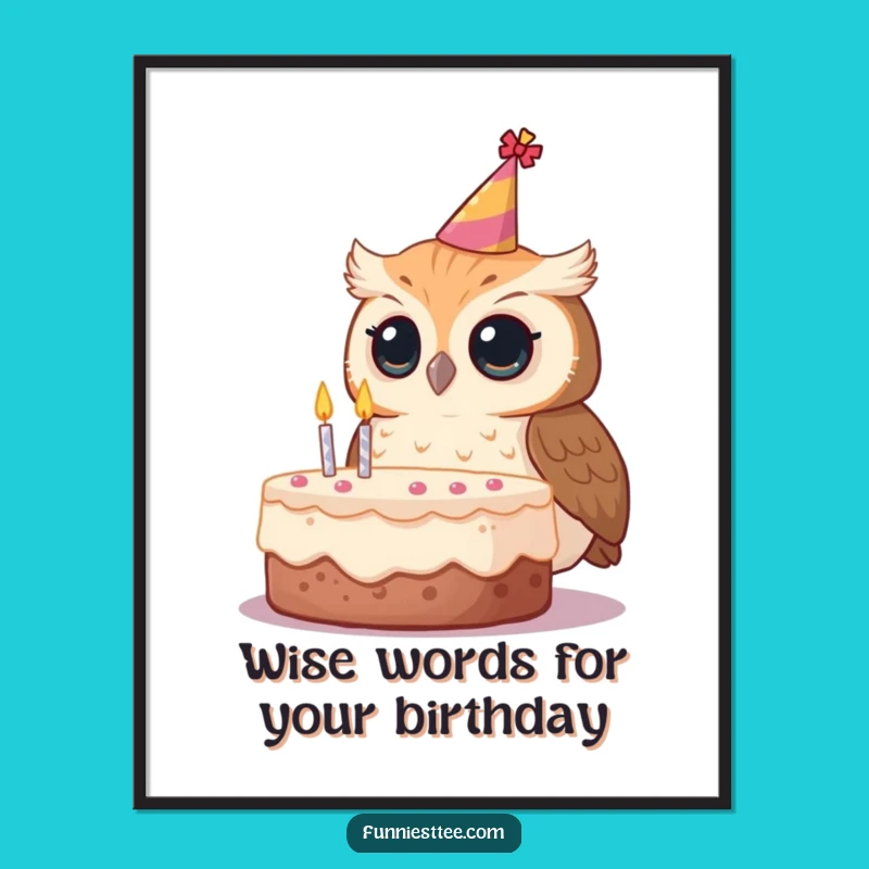 Free Printable Owl Wall Art - Funny Downloadable Decor for Book Lovers