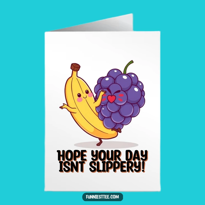 Funny Free Printable Birthday Card: Dancing Banana Slip! Hilarious Downloadable Gift.
