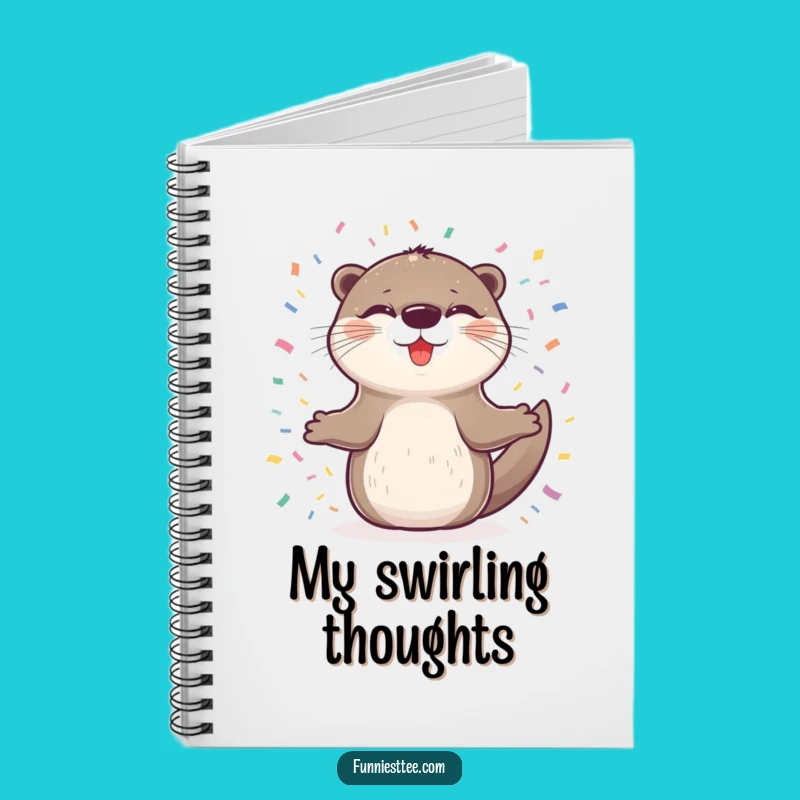 Funny Otter Party Notebook - Jot Down Joyful Ideas!
