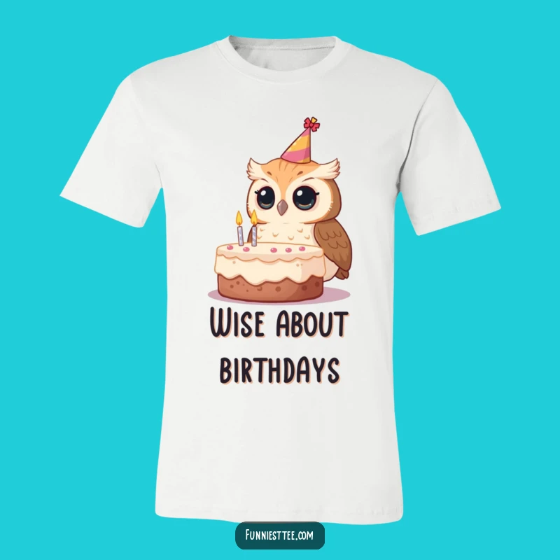 Funny Owl Party Hat T-Shirt: Celebrate in Whimsical Style