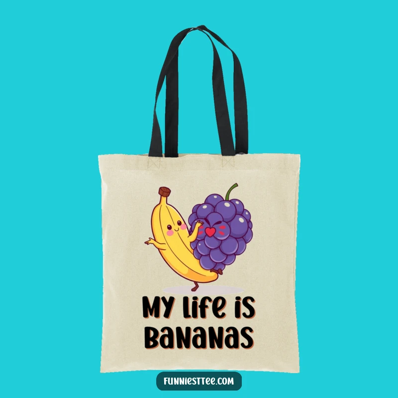 Funny Banana Slip Tote Bag - Hilarious Grocery & Gift Accessory
